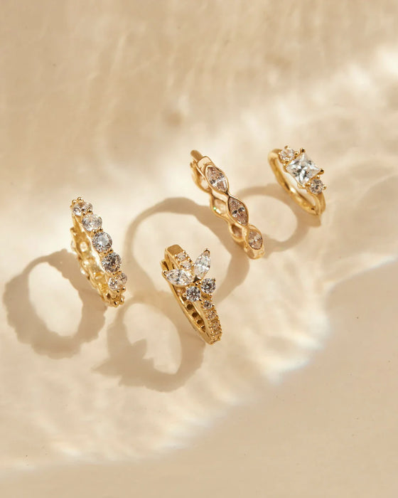 Huggie Earrings Gold