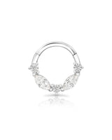Produktbild des Daith Ring in Weißgold