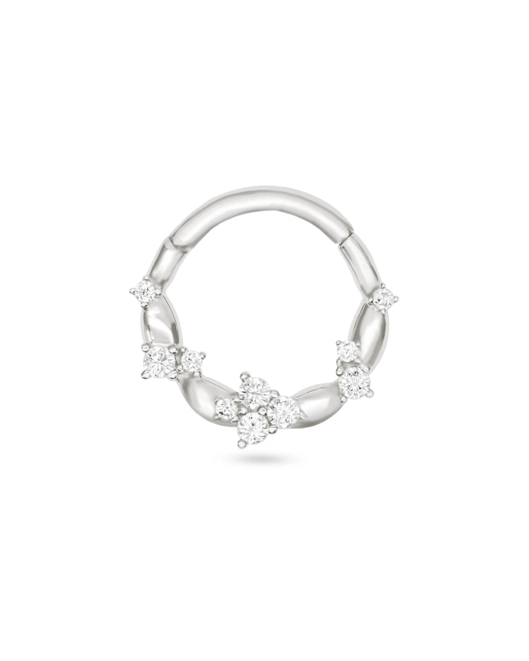 Produktfoto Fleur Daith Weißgold